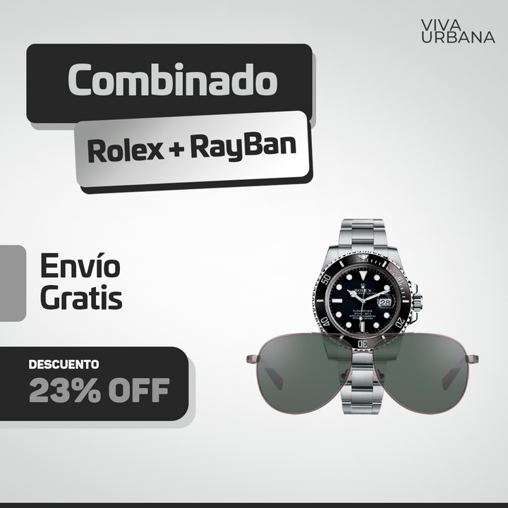 Rolex Submariner  + Gafas Rayban [+ REGALO]