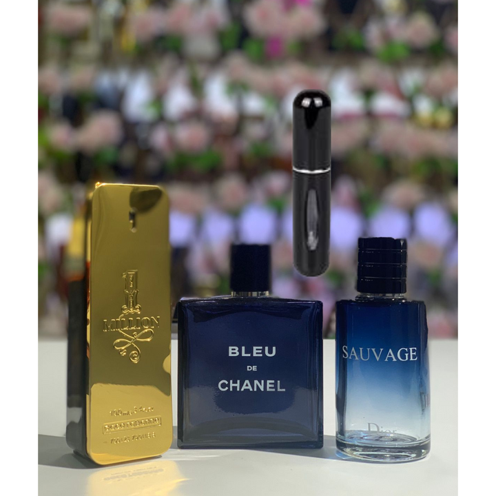 One Million + Sauvage Dior + Bleu de Chanel [+ 2 REGALO EXCLUSIVO]